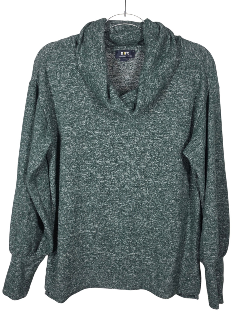 MAEVE HEATHERED COWL NECK SWEATER - Picture 4 of 8